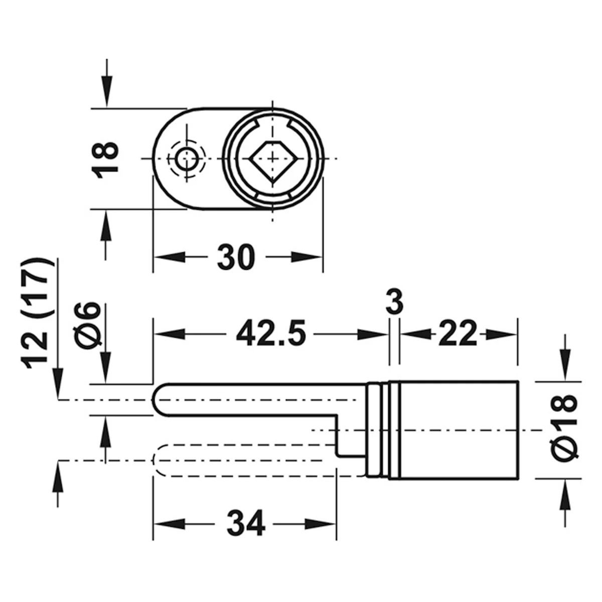 SY3K CENTRAL ROTARY LOCK SING 17TR - Image 2