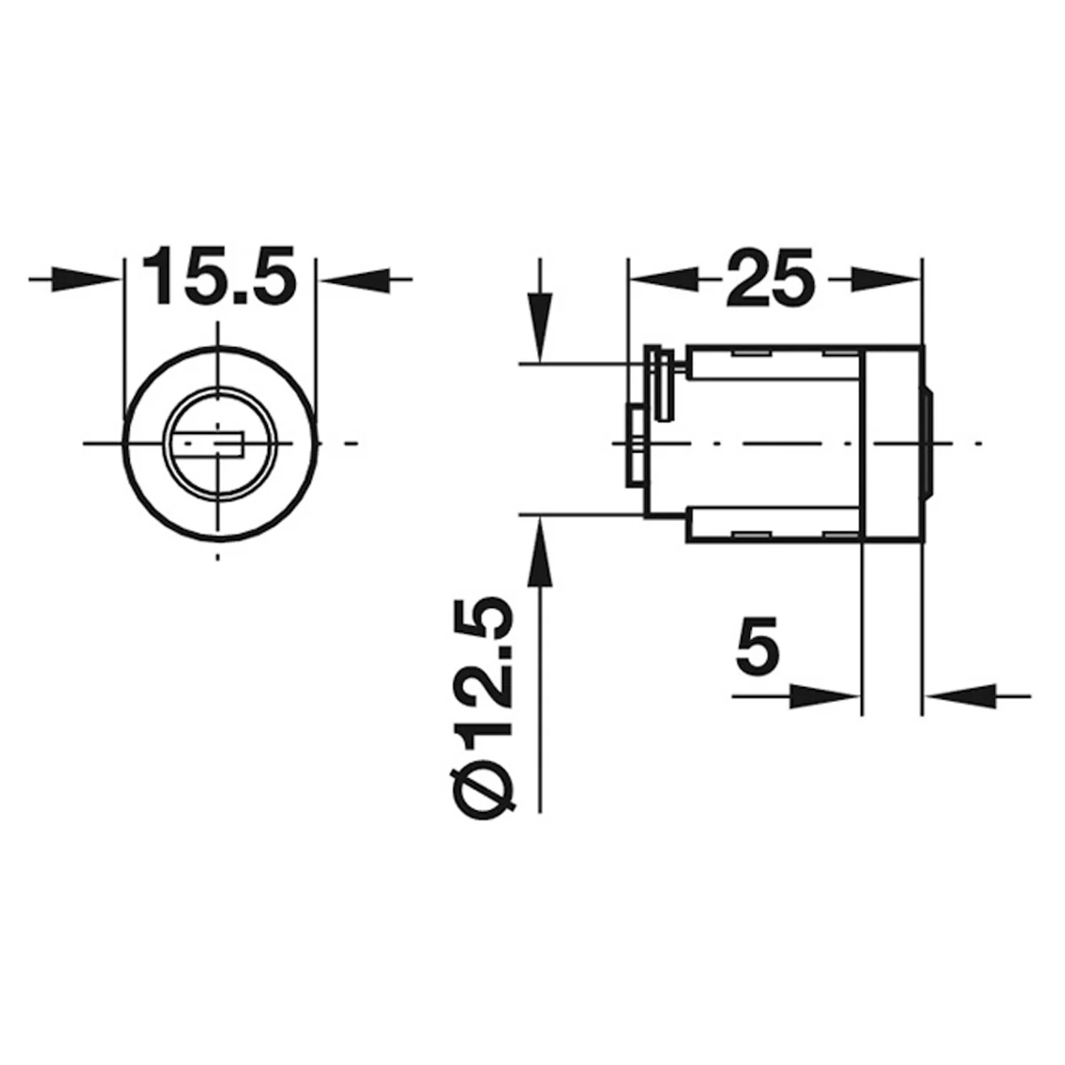 SY3K STANDARD MASTKEY CYL CORE PIN - Image 2