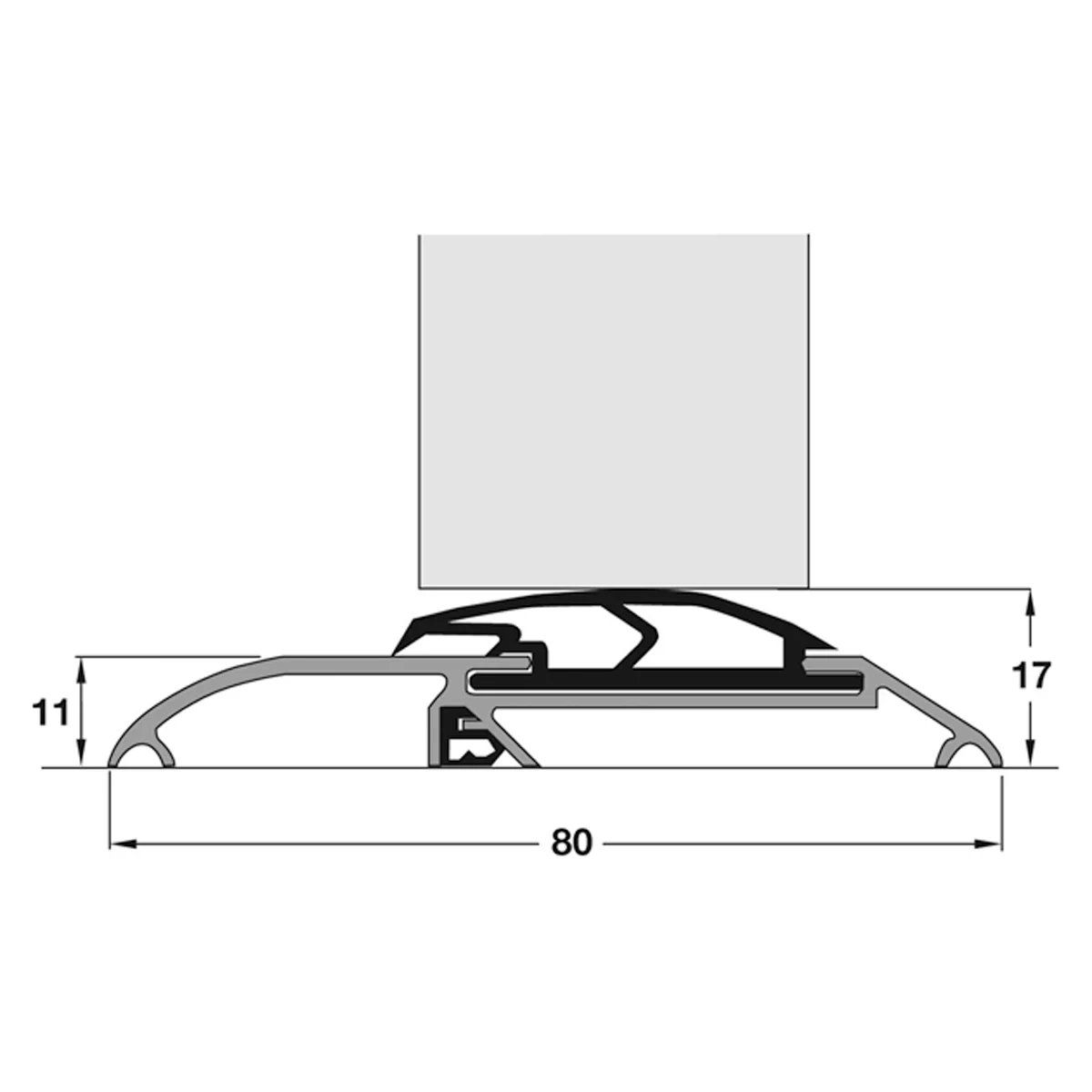 THRESHOLD SEAL 80x17x1866 - Image 2