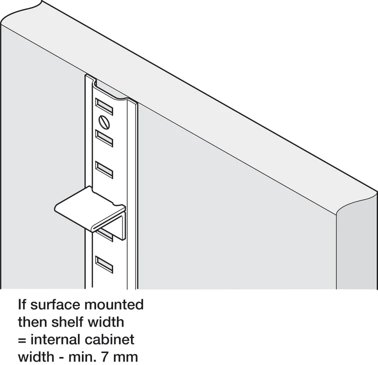 TONK RAISED SHELF STRIP 1829 MS/SNP - Image 2