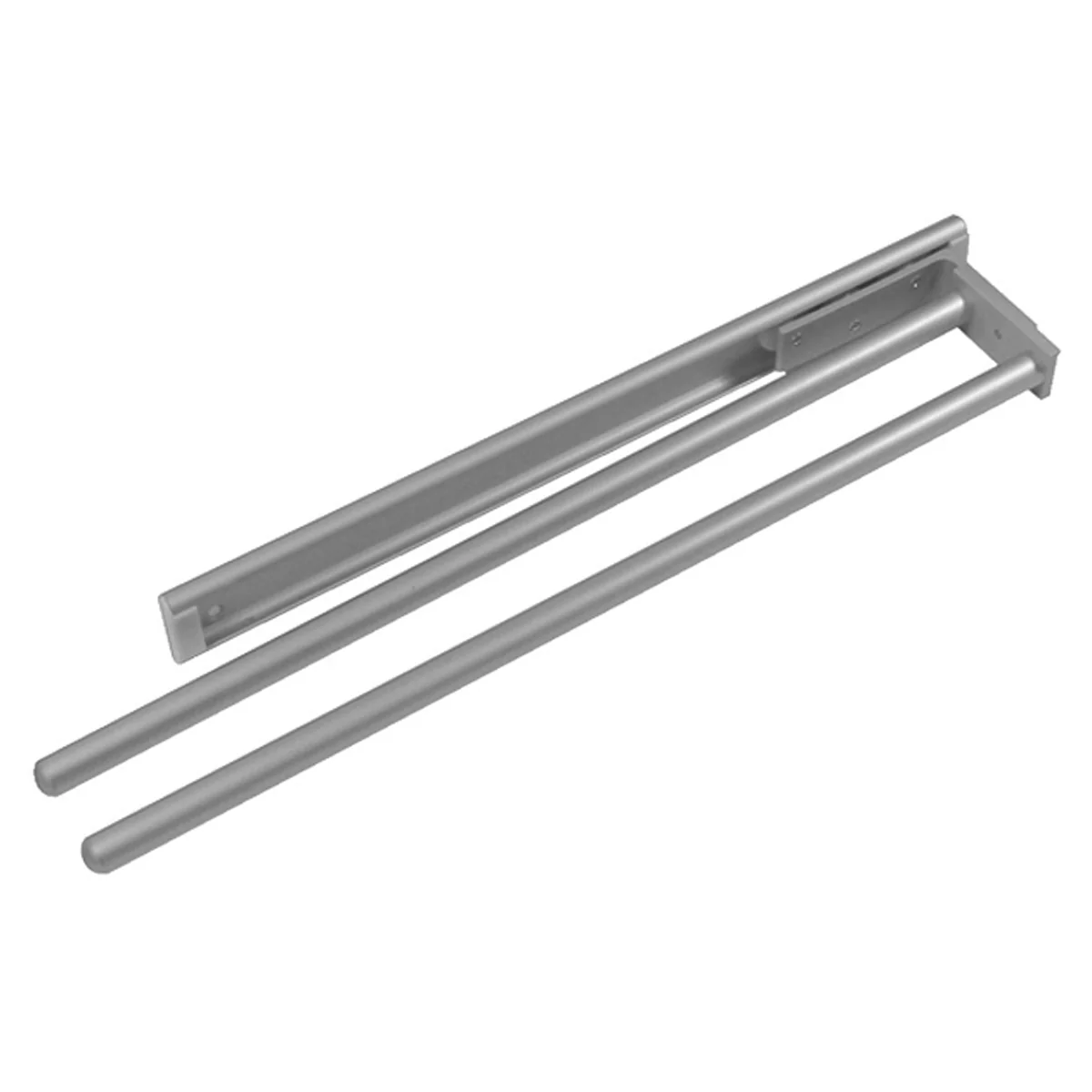 TOWEL RAIL 2ARM 460 ALU/SLV - Image 2