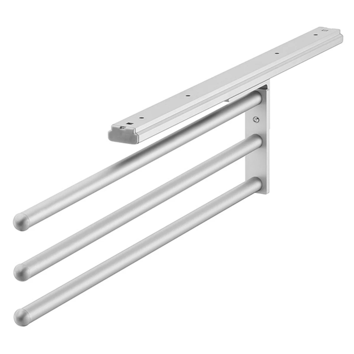 TOWEL RAIL 3ARM 465 ALU/SLV - Image 2