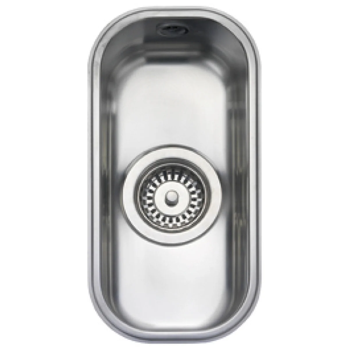 UNDERMOUNT SINK 184x370x120 STST/PO