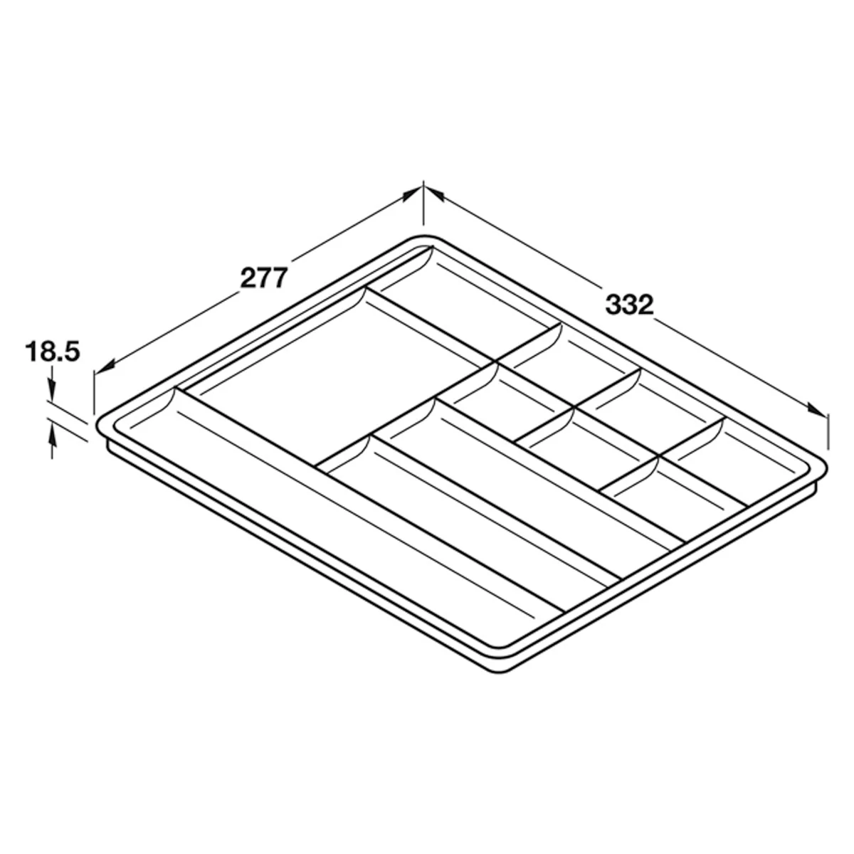 VARIANT-D PEN TRAY11 PL/ANTH - Image 2