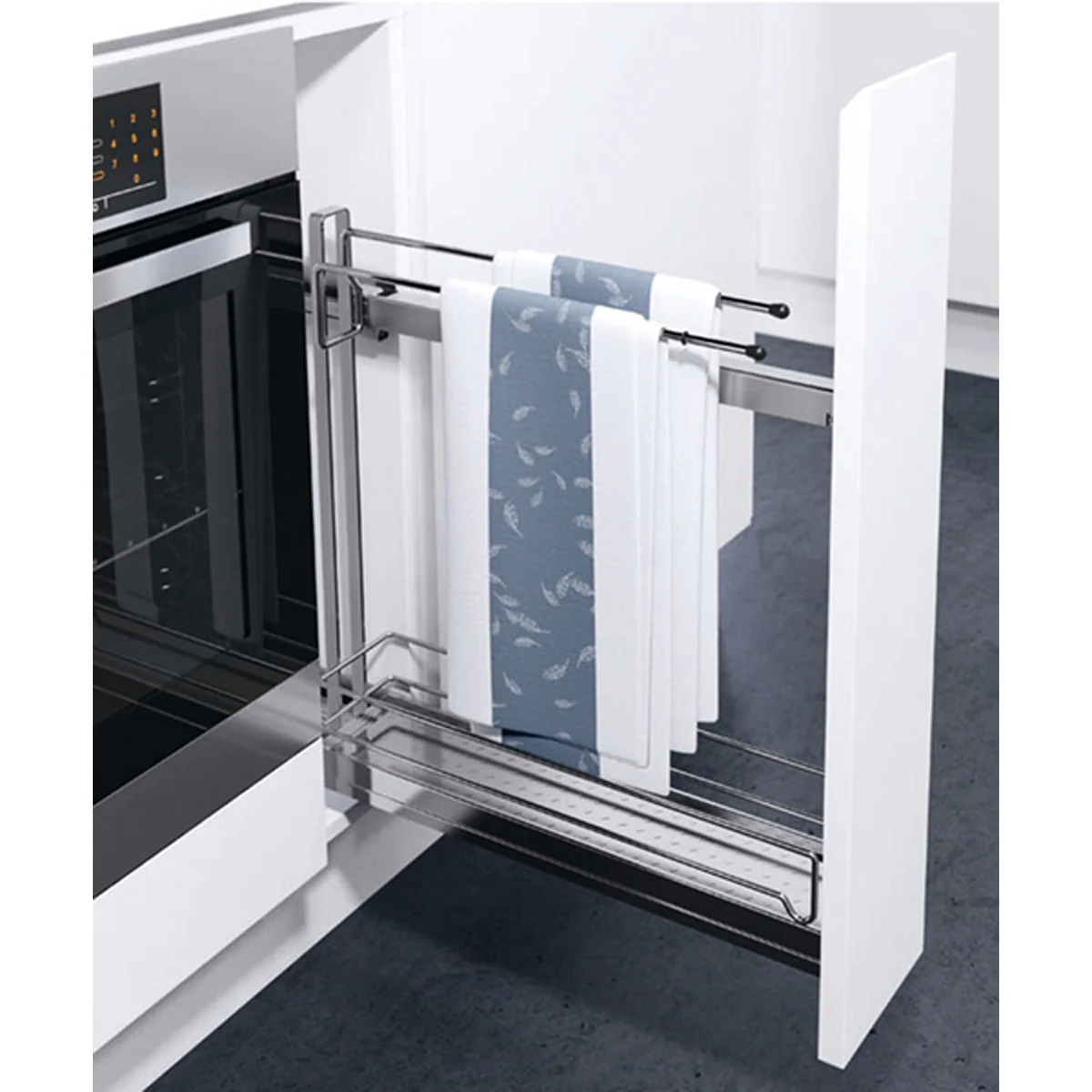 VAUTH 90deg BASKET+TOWEL 150 ST/PCP