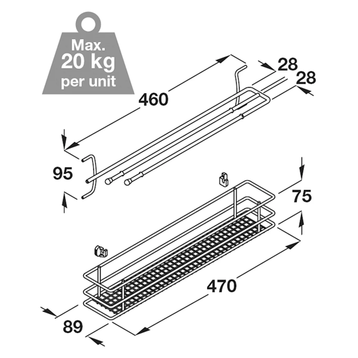 VAUTH DSA BASKET 150/82 ST/SAP - Image 2