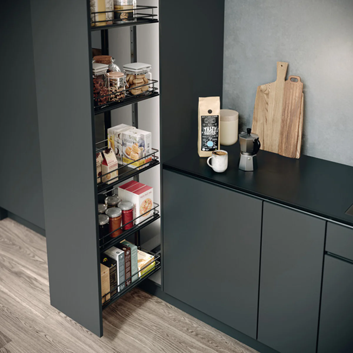 VS TAL LARDER 300x1900-2140 CLS SLV