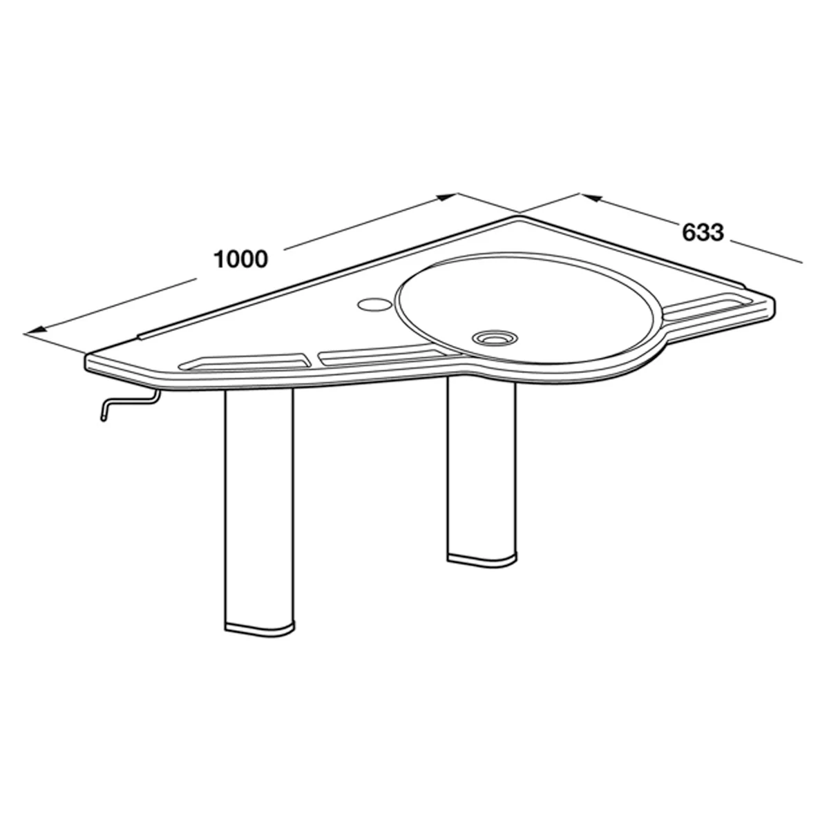 WASHBASIN FLEXI 200KG 1000x633 RH - Image 2