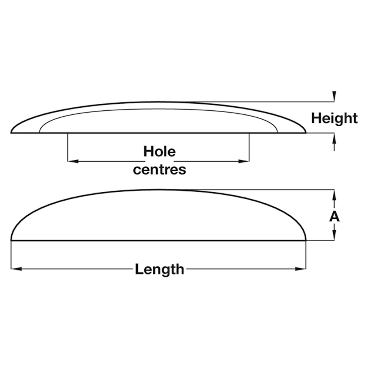 WILTON CUP HANDLE 32HC OAK/UNF - Image 2